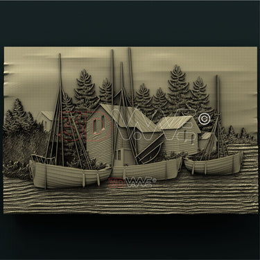 LAKE 3D STL 3DWave